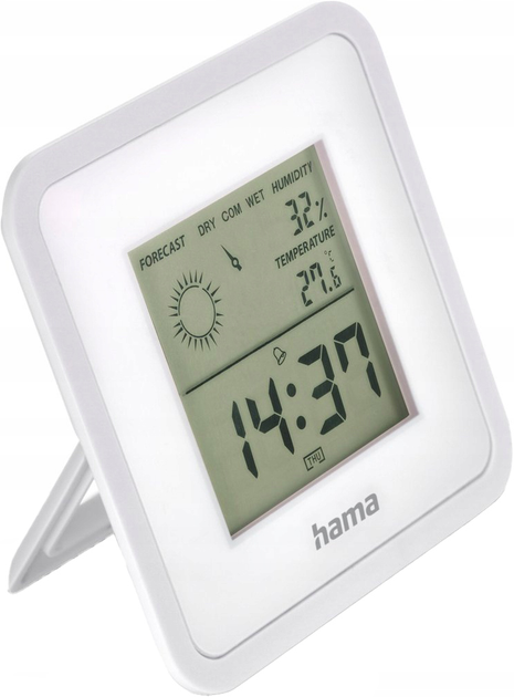 Термогігрометр Hama Borneo White (4047443517852) - зображення 3