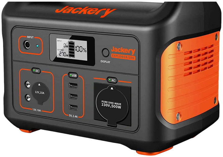 Stacja ładująca Jackery Explorer 500 (6958657300070) - obraz 5