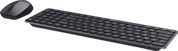 Zestaw bezprzewodowy Rapoo Multimode 9310M Dark Grey (6940056125804) - obraz 5