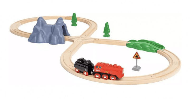 Zestaw do zabawy Brio Steam locomotive set 36017 (7312350360172) - obraz 4