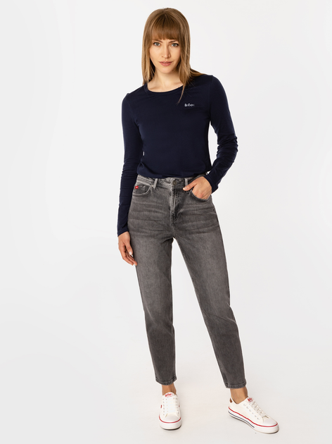 Джинси Mom`s жіночі Lee Cooper Matea-9840 28 Сірі (5905991743248) - зображення 3