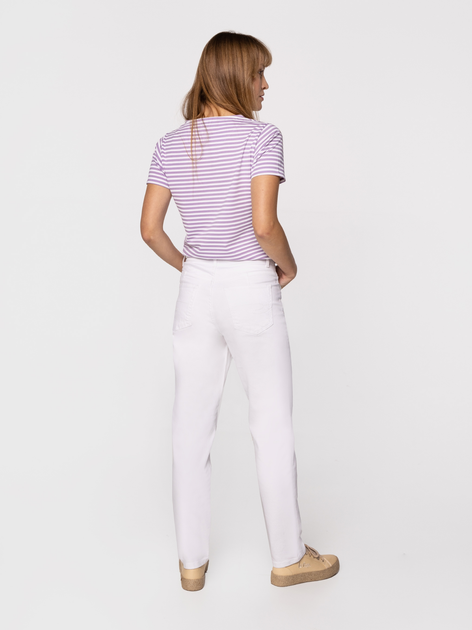 Джинси Mom`s жіночі Lee Cooper Matea-2424 32 Білі (5905991739364) - зображення 4