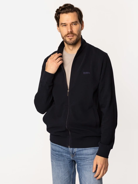 Толстовка на блискавці чоловіча Lee Cooper Edwin-5114 3XL Темно-синя (5905991731696) - зображення 3