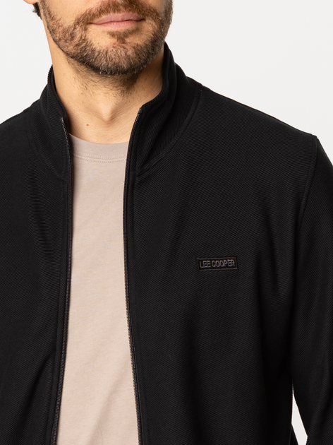 Bluza męska rozpinana streetwear Lee Cooper Efron-5130 M Czarna (5905991731702) - obraz 4