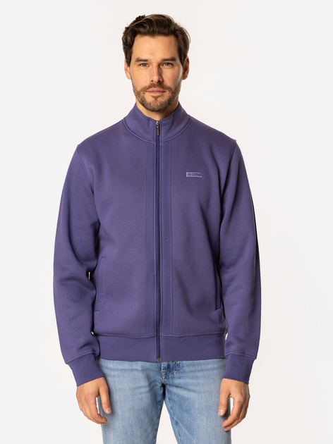 Толстовка на блискавці чоловіча Lee Cooper Elton-4200 XL Блакитна (5905991731542) - зображення 4