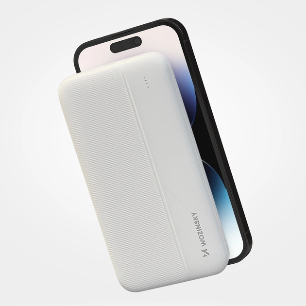 Powerbank Wozinsky WPBWE1 10000 mAh White (5907769307577) - obraz 3