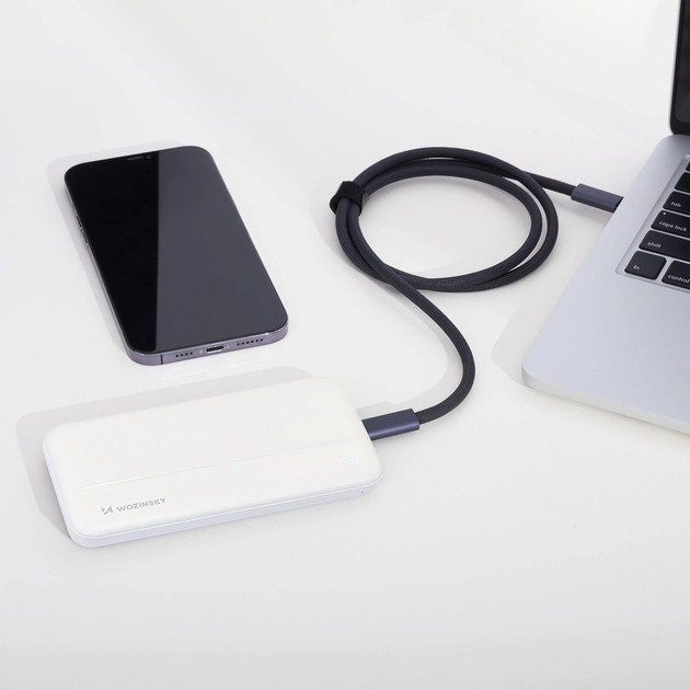 Powerbank Wozinsky WPBWE1 10000 mAh White (5907769307577) - obraz 6