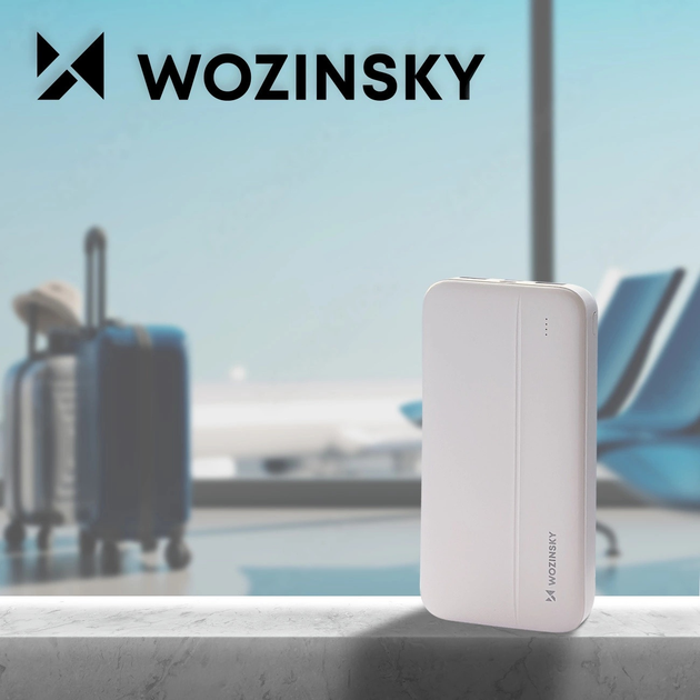 Powerbank Wozinsky WPBWE1 10000 mAh White (5907769307577) - obraz 9