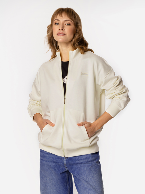 Bluza damska rozpinana streetwear oversize Lee Cooper Robin-5128 M Mleczna (5905991732013) - obraz 3