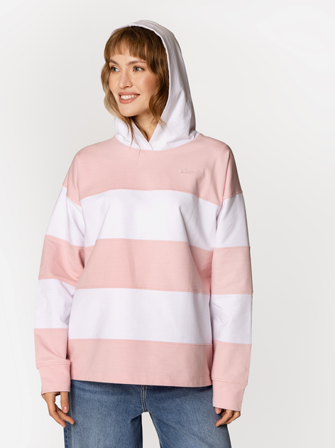 Bluza damska z kapturem Lee Cooper Taya-5631 L Różowa (5905991732099) - obraz 3