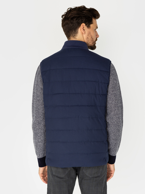 Теплий жилет чоловічий Lee Cooper Marius-6500 L Темно-синій (5905991732808) - зображення 2