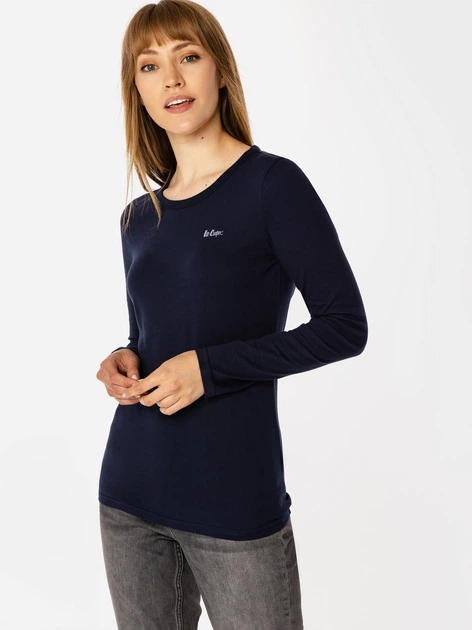 Лонгслів жіночий Lee Cooper Helia-1010 XL Темно-синій (5905991710233) - зображення 3