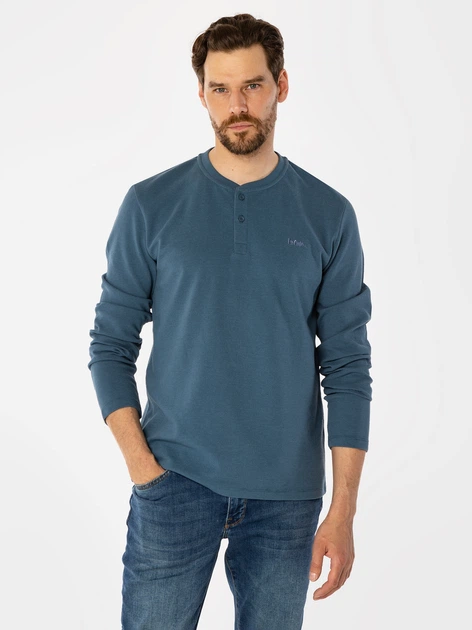 Longsleeve męski Lee Cooper Lare-6040 L Niebieski (5905991709688) - obraz 3