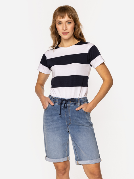 Spodenki damskie jeansowe Lee Cooper Adela-1422 S Błękitne (5905991725848) - obraz 3