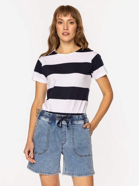 Spodenki damskie jeansowe Lee Cooper Dela-1422 L Błękitne (5905991725817) - obraz 3