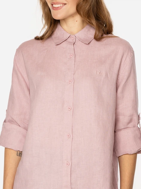 Сорочка жіноча Lee Cooper Lina-2020 S Рожева (5905991735427) - зображення 4
