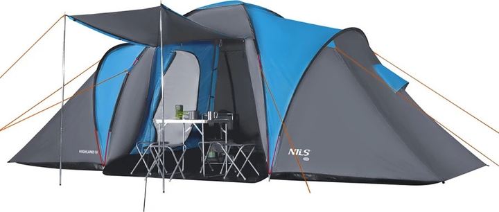 Намет Nils Camp Highland IV кемпінговий NC6431 (5907695554410) - зображення 10