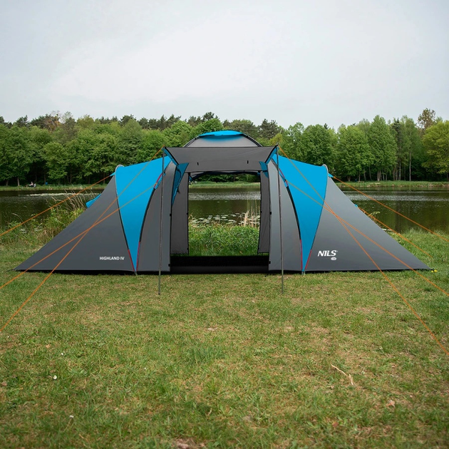 Намет Nils Camp Highland IV кемпінговий NC6431 (5907695554410) - зображення 11