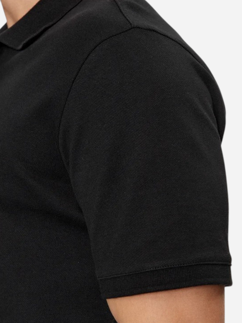 Поло довге чоловіче Gap 586306-03 XXL Чорне (1200119709231) - зображення 4