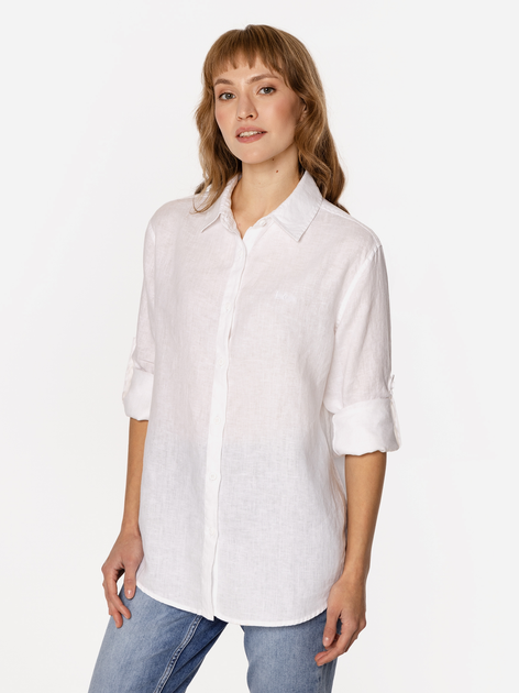 Сорочка жіноча Lee Cooper Lina-2020 XL Біла (5905991735335) - зображення 3