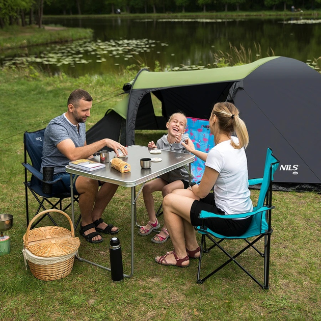 Намет Nils Camp Trekker кемпінговий NC6012 (5907695504767) - зображення 10
