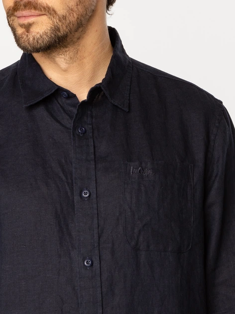 Сорочка чоловіча Lee Cooper Roger-2020 2XL Темно-синя (5905991734635) - зображення 4
