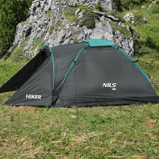 Namiot Nils Camp Hiker kempingowy NC6010 Grey (5907695518443) - obraz 10