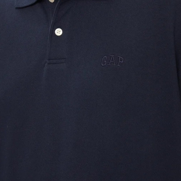 Koszulka polo męska Gap 586306-06 S Granatowa - obraz 5