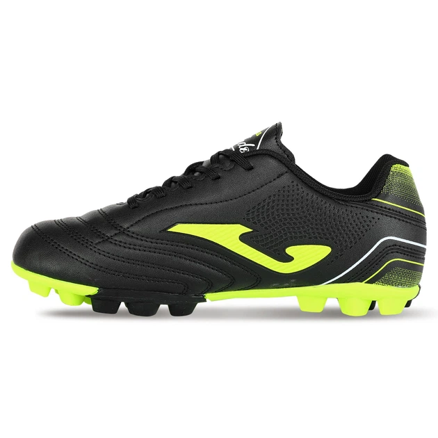 Бутси футбольне взуття дитяче JOMA TOLEDO TOJS2501HG розмір 35 (верх-фібратек, підошва-RB, чорний-жовтий) - Фото 3 Бутси футбольне взуття дитяче JOMA TOLEDO TOJS2501HG розмір 35 (верх-фібратек, підошва-RB, чорний-жовтий) - зображення 3