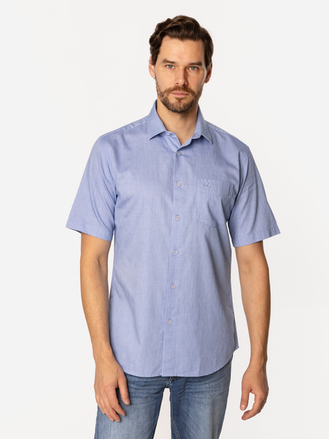 Сорочка бавовняна літня чоловіча Lee Cooper Windsor2-Ml65 XL Блакитна (5905991733393) - зображення 3