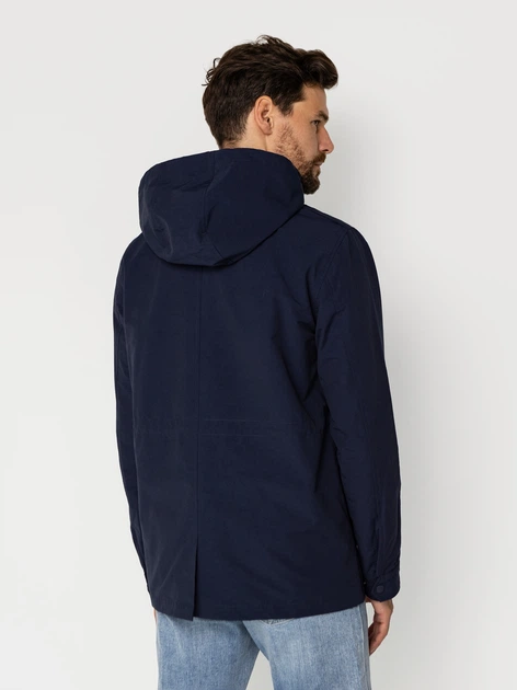 Куртка демісезонна з капюшоном чоловіча Lee Cooper Omar-31 M Темно-синя (5905991732839) - зображення 4