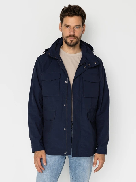 Kurtka przejściowa męska z kapturem Lee Cooper Omar-31 2XL Granatowa (5905991732860) - obraz 3
