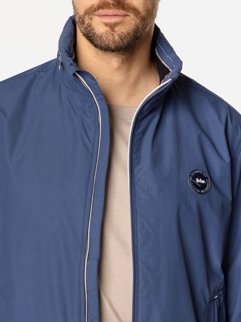 Бомбер чоловічий Lee Cooper Sergio-8320 2XL Синій (5905991732624) - зображення 4