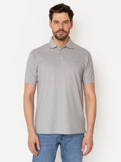 Поло довге чоловіче Lee Cooper Amaron-4154 2XL Сіре (5905991731115) - зображення 4