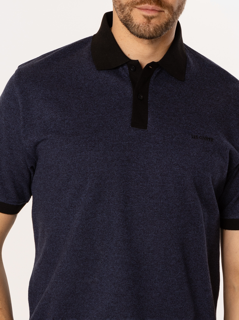 Поло довге чоловіче Lee Cooper Tami-5031 L Темно-синє (5905991730408) - зображення 4