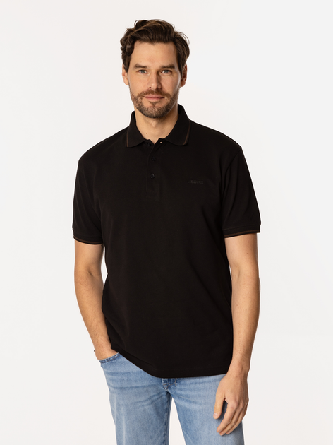 Koszulka polo męska Lee Cooper Tie-5016 3XL Czarna (5905991730729) - obraz 3