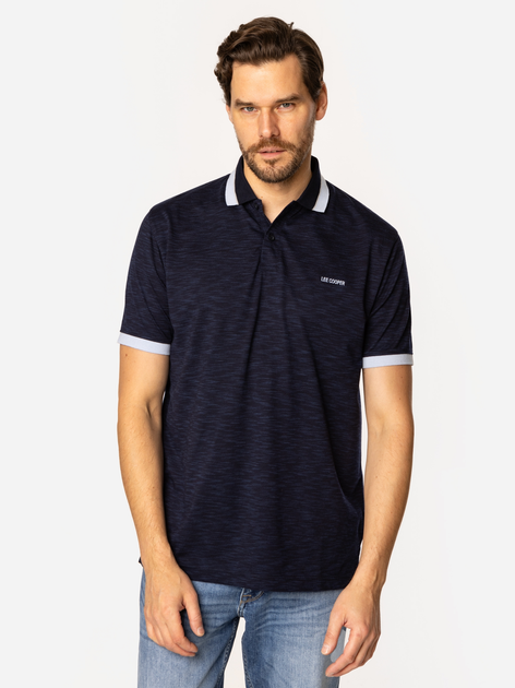 Поло довге чоловіче Lee Cooper Tod-5004 L Темно-синє (5905991730071) - зображення 3