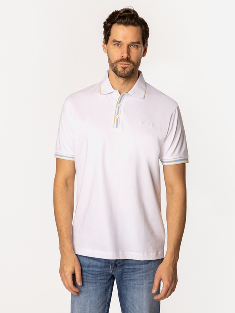 Поло довге чоловіче Lee Cooper Tor-5001 XL Біле (5905991729969) - зображення 3