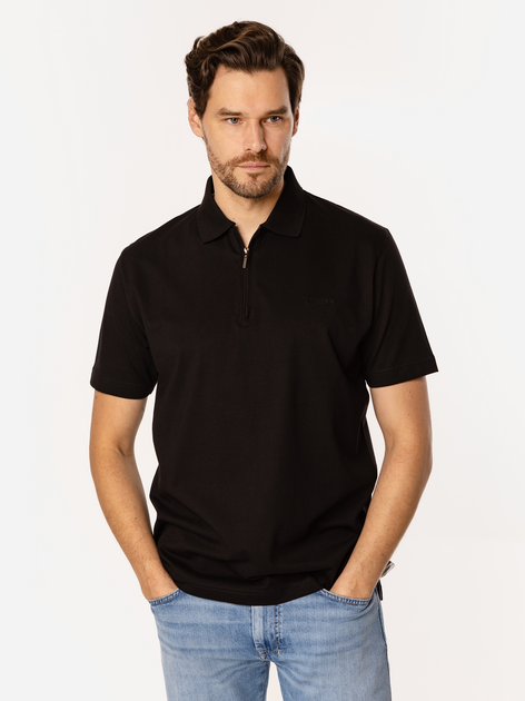 Koszulka polo męska Lee Cooper Tris-5056 2XL Czarna (5905991729822) - obraz 3