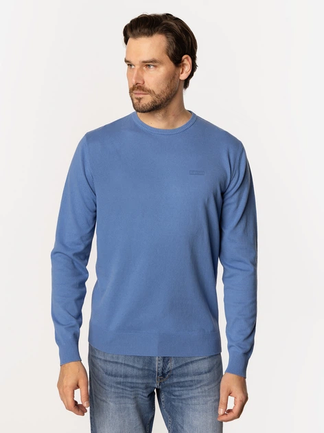 Джемпер чоловічий Lee Cooper Andy Organic L Блакитний (5905991722892) - зображення 3