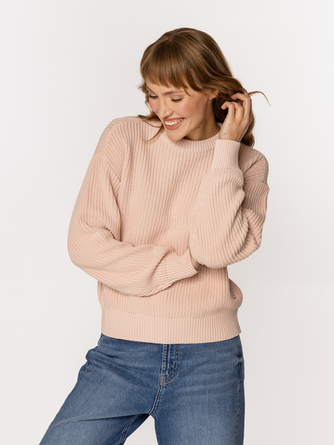 Джемпер жіночий Lee Cooper Yana Organic S Рожевий (5905991723028) - зображення 3