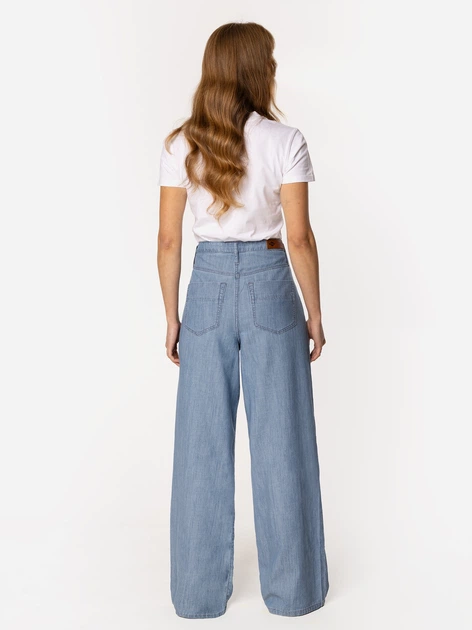 Jeansy damskie szerokie Lee Cooper Ariana-1946 27-32 Błękitne (5905991740384) - obraz 4