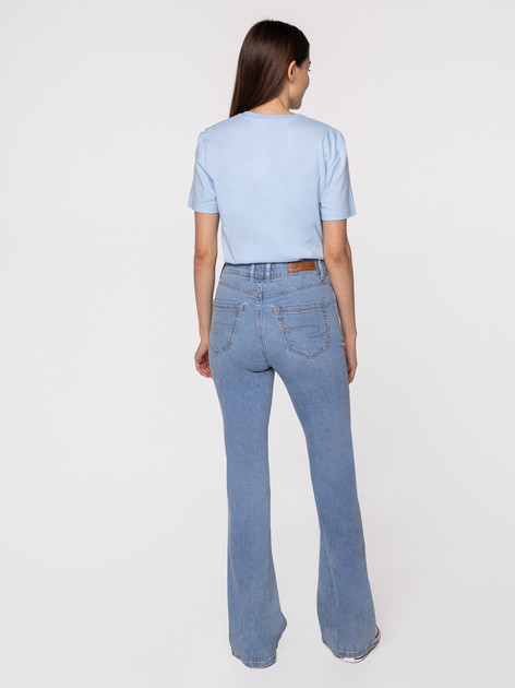 Jeansy dzwony damskie Lee Cooper Becca-2418 27-32 Błękitne (5905991741947) - obraz 4