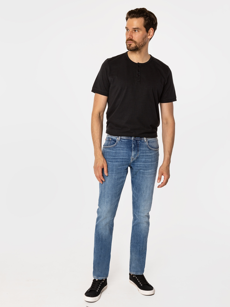 Jeansy slim fit męskie Lee Cooper Denzel-3007 32-30 Błękitne (5905991741817) - obraz 3