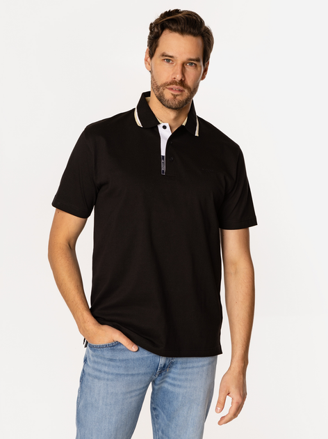 Поло довге чоловіче Lee Cooper Ronnie-4100 XL Чорне (5905991730576) - зображення 3