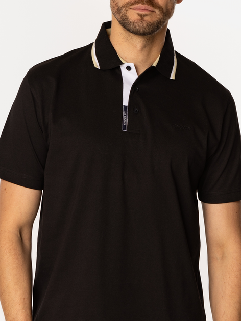 Koszulka polo męska Lee Cooper Ronnie-4100 2XL Czarna (5905991730583) - obraz 4