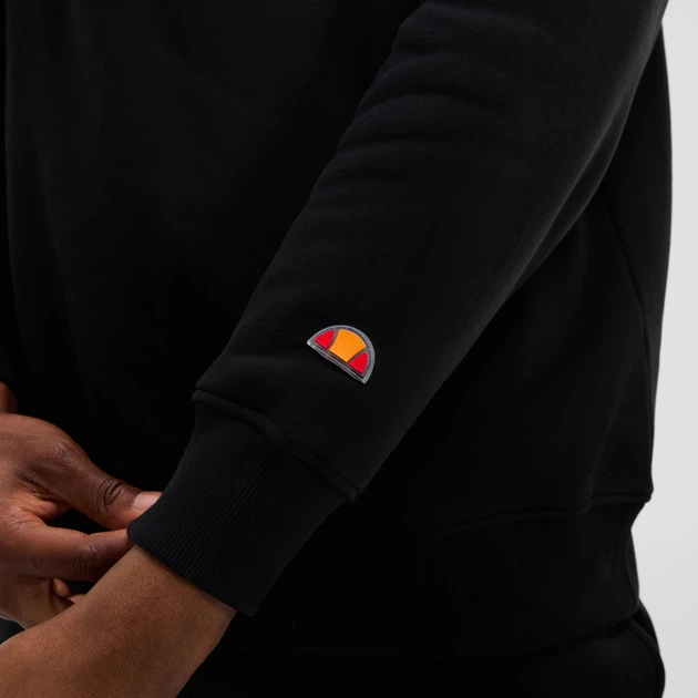 Кофта мужская Ellesse Baleor 1/4 Zip Top M Чорний SHX20966-011 - изображение 4