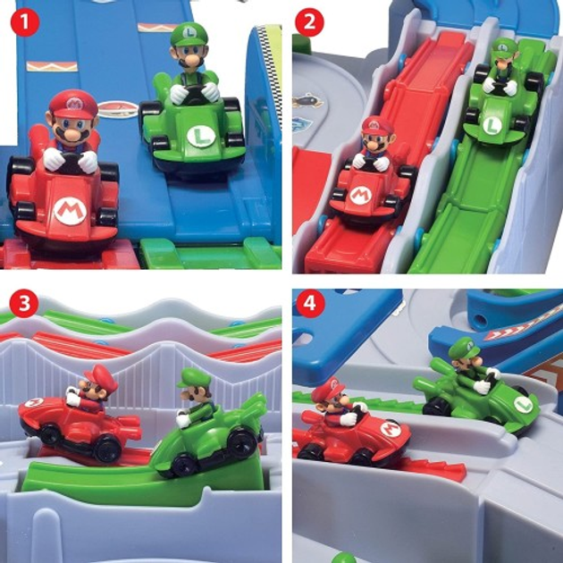 Ігровий набір Epoch Games Super Mario Action Game Kart Racing 7390 (5054131073902) - зображення 3