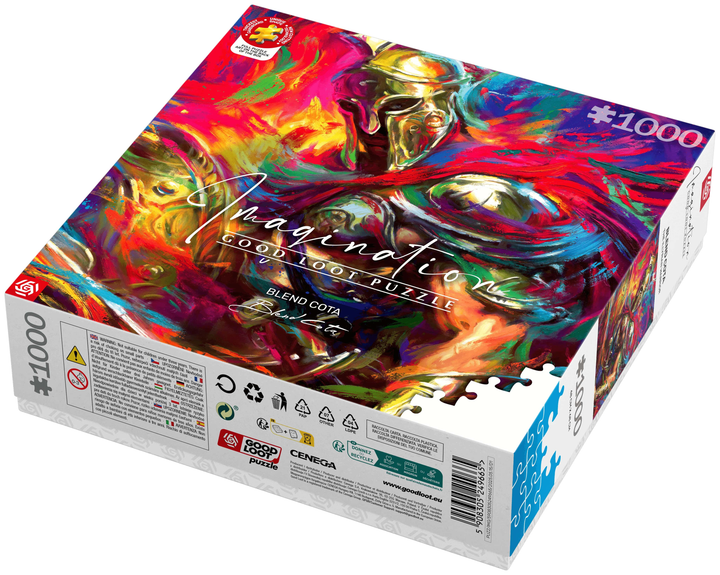 Puzzle GOOD LOOT Imagination Puzzle: Blend Cota The Illyrian Warrior 1000 elementów (5908305249665) - obraz 7