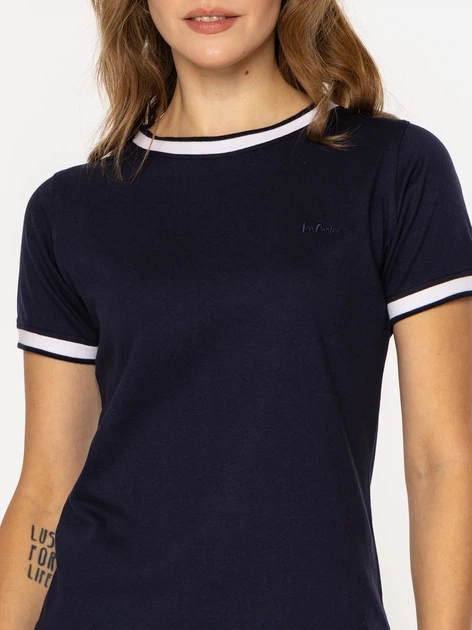 Koszulka damska bawełniana Lee Cooper Nadia-5511 M Granatowa (5905991731221) - obraz 4